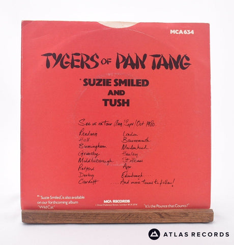 Tygers Of Pan Tang - Suzie Smiled - 7" Vinyl Record - VG+/VG+
