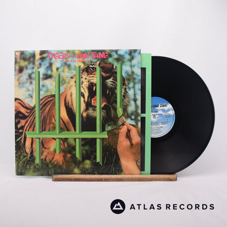 Tygers Of Pan Tang The Cage LP Vinyl Record - Front Cover & Record
