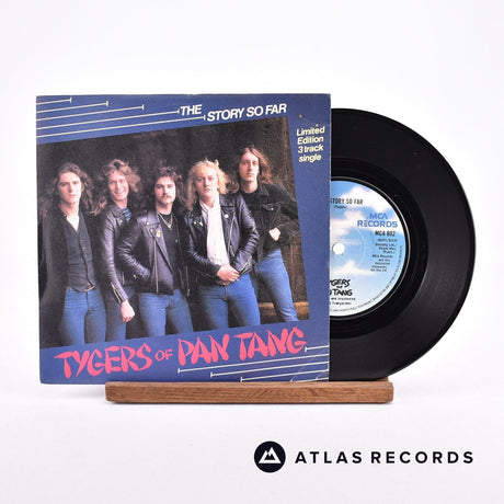 Tygers Of Pan Tang The Story So Far 7" Vinyl Record - Front Cover & Record