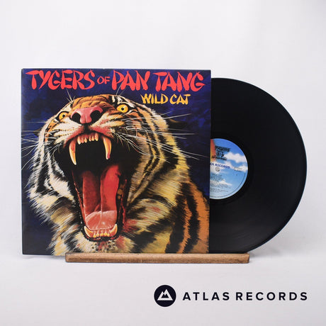 Tygers Of Pan Tang Wild Cat LP Vinyl Record - Front Cover & Record