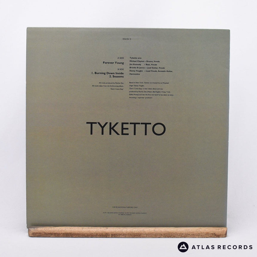 Tyketto - Forever Young - 12" Vinyl Record - EX/EX