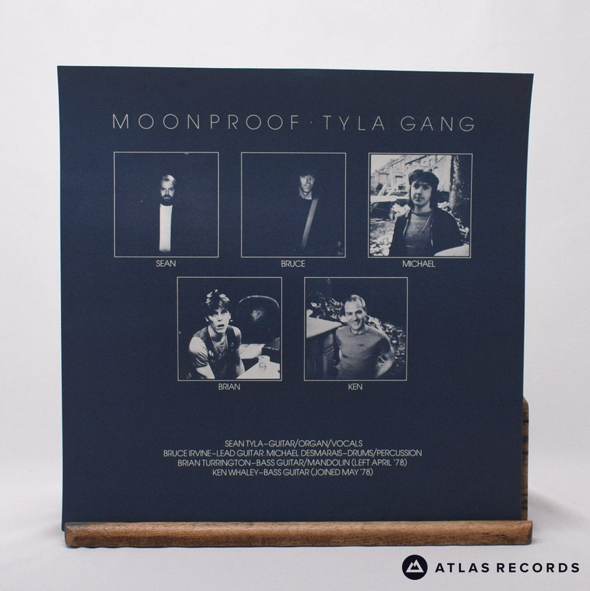 Tyla Gang - Moonproof - Yellow Translucent Insert LP Vinyl Record - VG+/EX