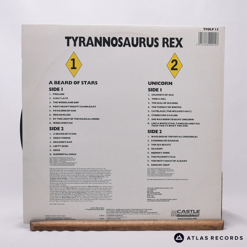 Tyrannosaurus Rex - A Beard Of Stars - Damont 2 x LP Vinyl Record - EX/EX