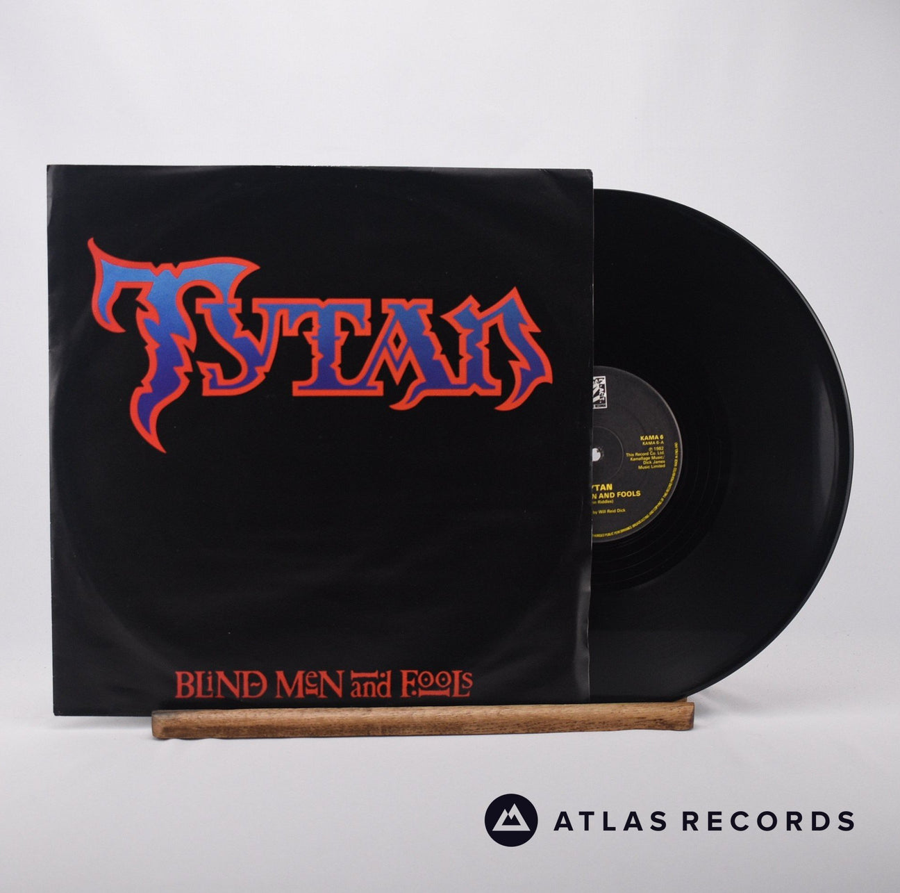 Tytan Blind Men And Fools 12" Vinyl Record - Front Cover & Record