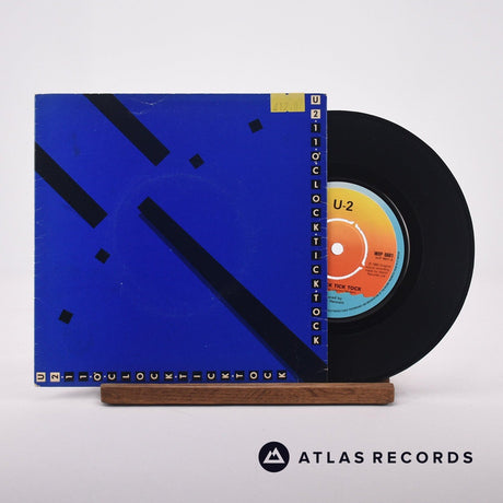 U2 11 O'Clock Tick Tock 7" Vinyl Record - Front Cover & Record