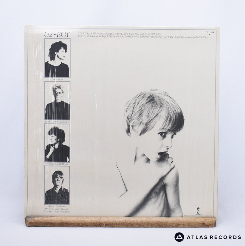 U2 - Boy - Jonz A-2U B-1U LP Vinyl Record - EX/EX
