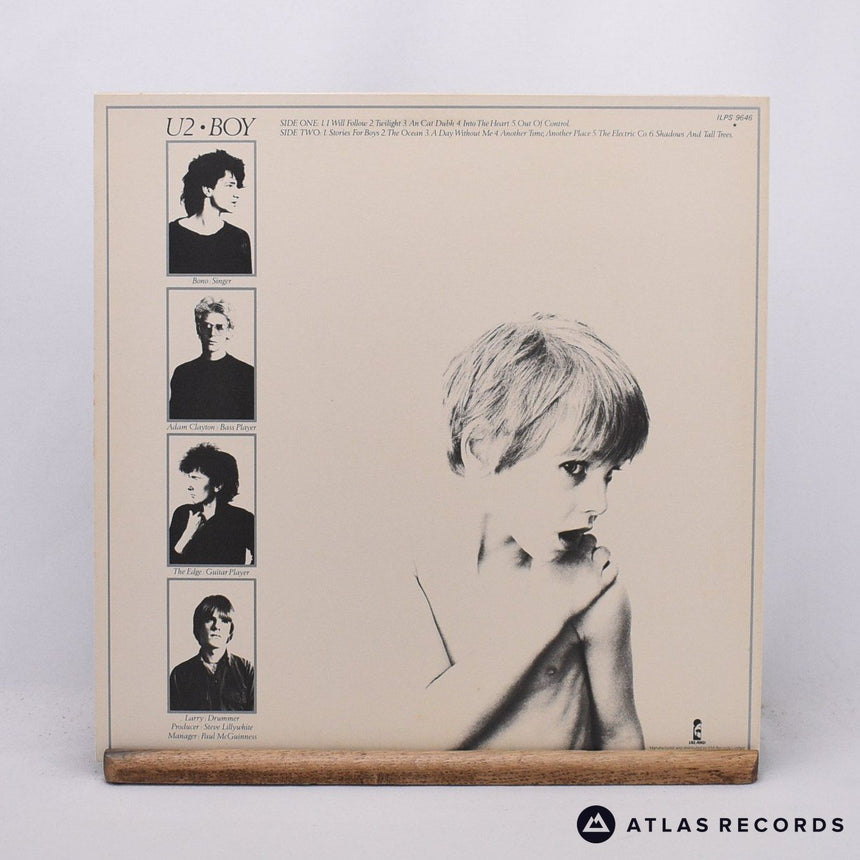 U2 - Boy - Jonz A-2U B-1U LP Vinyl Record - EX/EX