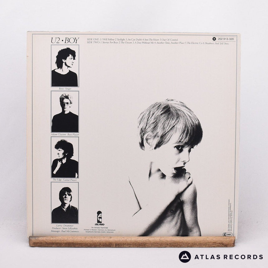 U2 - Boy - Repress A-1 B-1 LP Vinyl Record - VG+/VG+