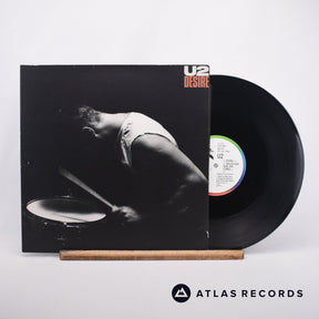 U2 Desire 12" Vinyl Record - Front Cover & Record