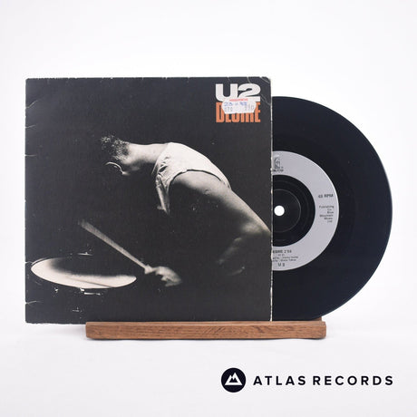 U2 Desire 7" Vinyl Record - Front Cover & Record