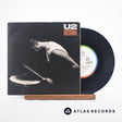 U2 Desire 7" Vinyl Record - Front Cover & Record