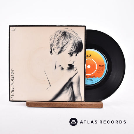 U2 I Will Follow 7" Vinyl Record - Front Cover & Record