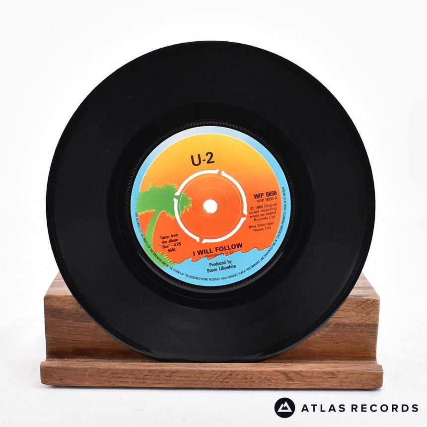 U2 - I Will Follow - 7" Vinyl Record - VG+/VG+