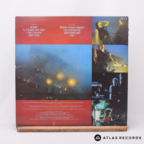 U2 - Live "Under A Blood Red Sky" - LP Vinyl Record - VG+/EX