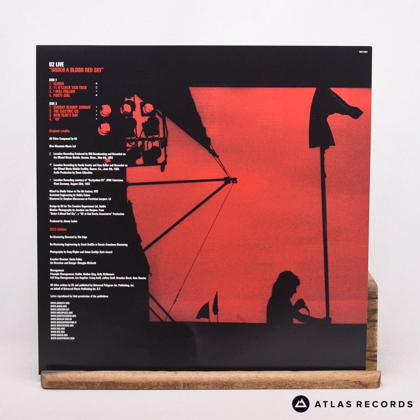U2 - Live "Under A Blood Red Sky" - LP Vinyl Record