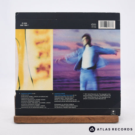 U2 - Mysterious Ways - 7" Vinyl Record - EX/VG+