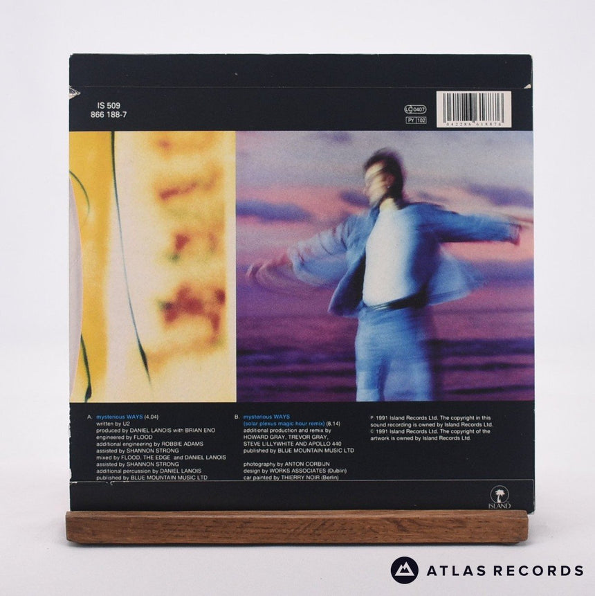 U2 - Mysterious Ways - 7" Vinyl Record - VG+/VG+