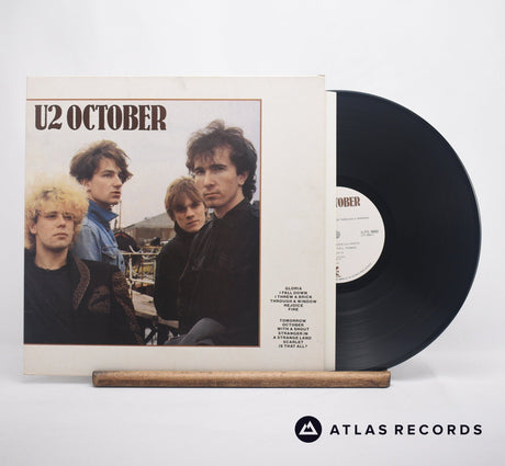 U2 October LP Vinyl Record - Front Cover & Record
