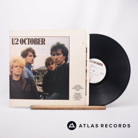 U2 October LP Vinyl Record - Front Cover & Record
