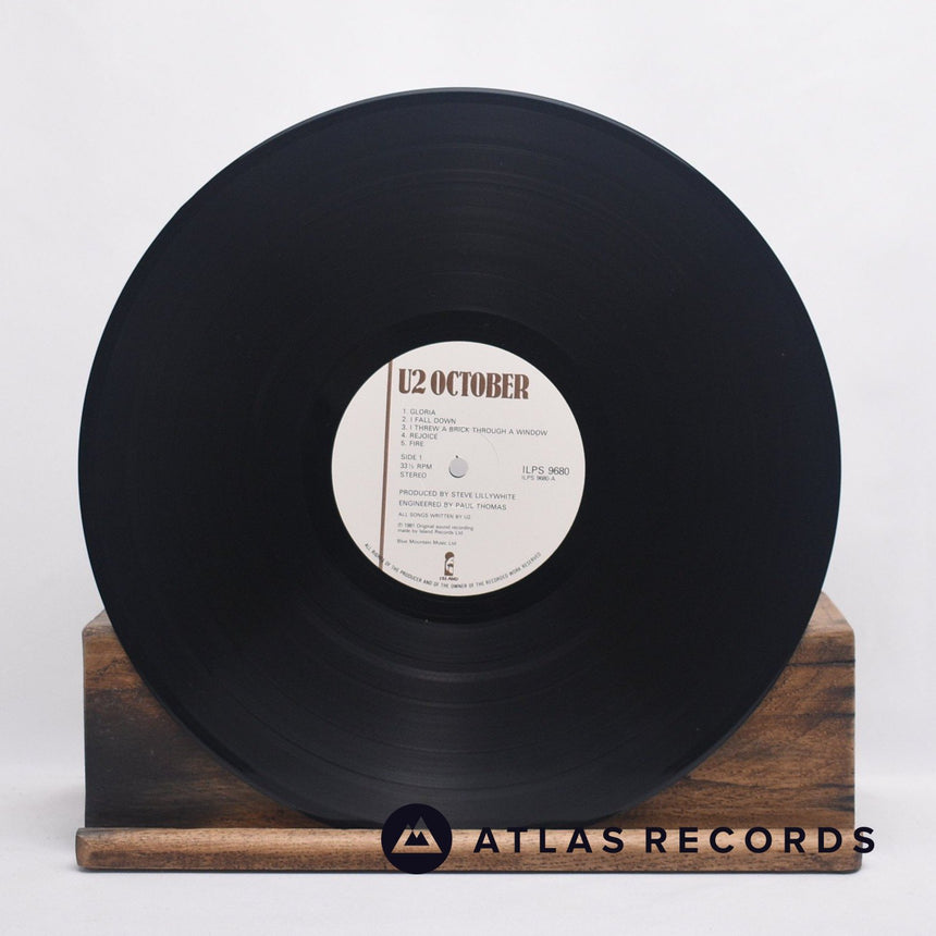 U2 - October - LP Vinyl Record - EX/EX