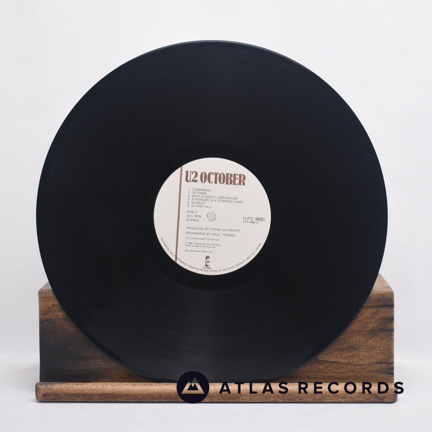 U2 - October - LP Vinyl Record - EX/EX