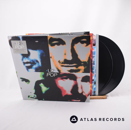 U2 Pop 2 x LP Vinyl Record - Front Cover & Record