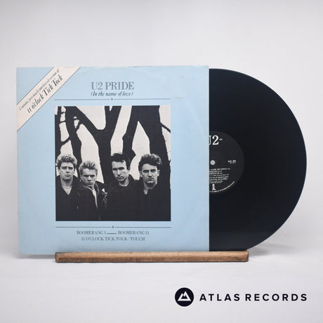 U2 Pride 12" Vinyl Record - Front Cover & Record