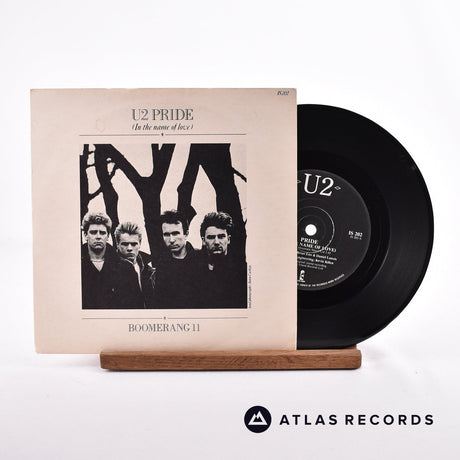 U2 Pride 7" Vinyl Record - Front Cover & Record