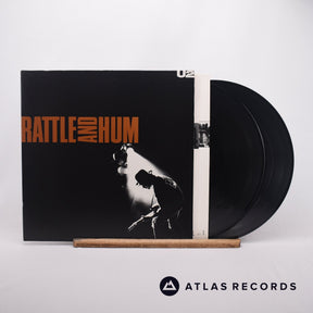 U2 Rattle And Hum 2 x LP Vinyl Record - Front Cover & Record