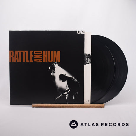U2 Rattle And Hum 2 x LP Vinyl Record - Front Cover & Record