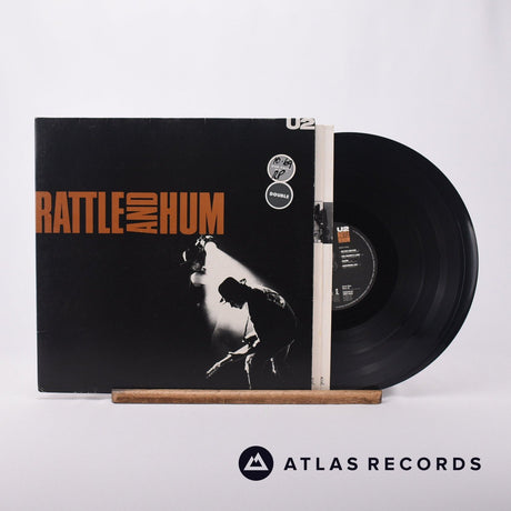 U2 Rattle And Hum Double LP Vinyl Record - Front Cover & Record