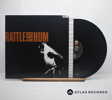 U2 Rattle And Hum Double LP Vinyl Record - Front Cover & Record