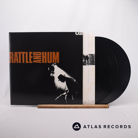 U2 Rattle And Hum 2 x LP Vinyl Record - Front Cover & Record