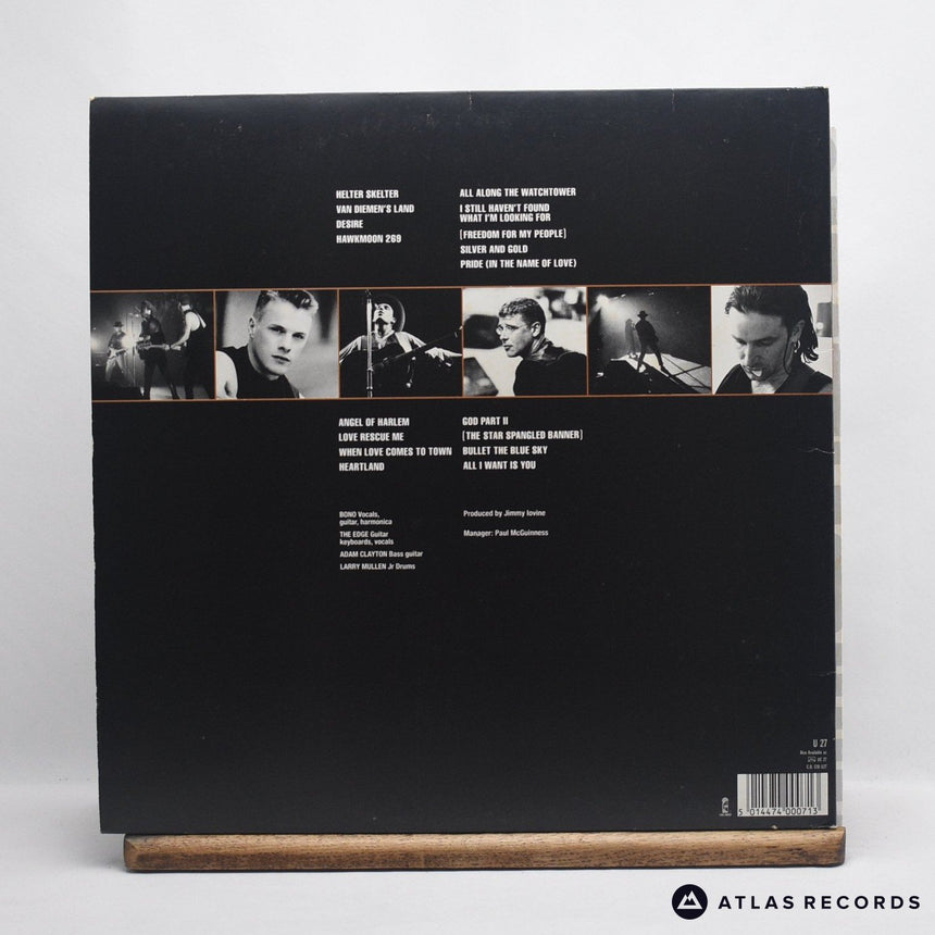 U2 - Rattle And Hum - Gatefold A-2 B-2 A-2 B-4 Double LP Vinyl Record - VG+/VG+