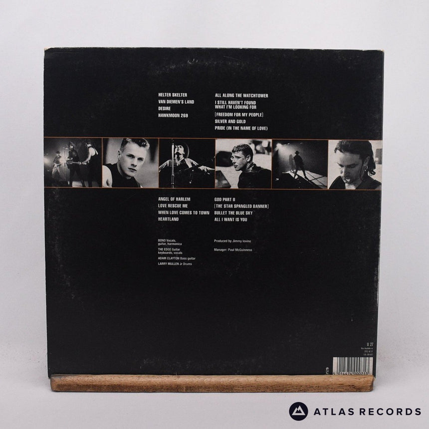 U2 - Rattle And Hum - Gatefold A1 B6 C10 D7 2 x LP Vinyl Record - VG+/VG+