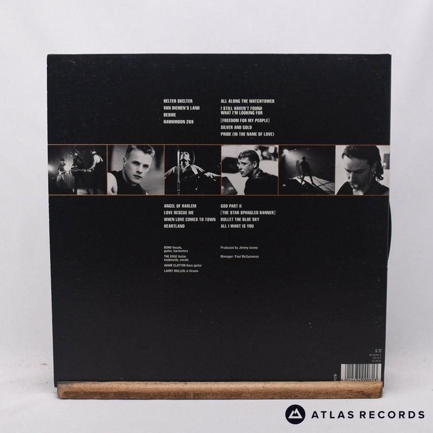 U2 - Rattle And Hum - Gatefold A-5 B-8 A-1 B-5 Double LP Vinyl Record - VG+/VG+