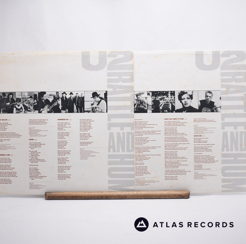 U2 - Rattle And Hum - Gatefold A-2 B-2 A-2 B-4 Double LP Vinyl Record - VG+/VG+