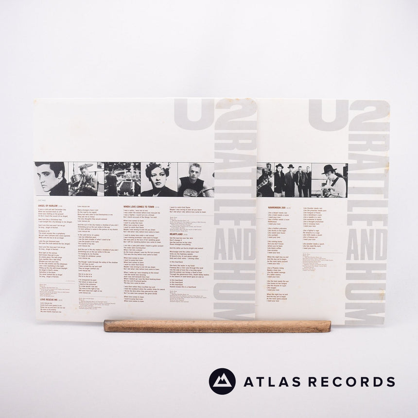 U2 - Rattle And Hum - Gatefold A2 B-II A-3 B-2 2 x LP Vinyl Record - VG/EX