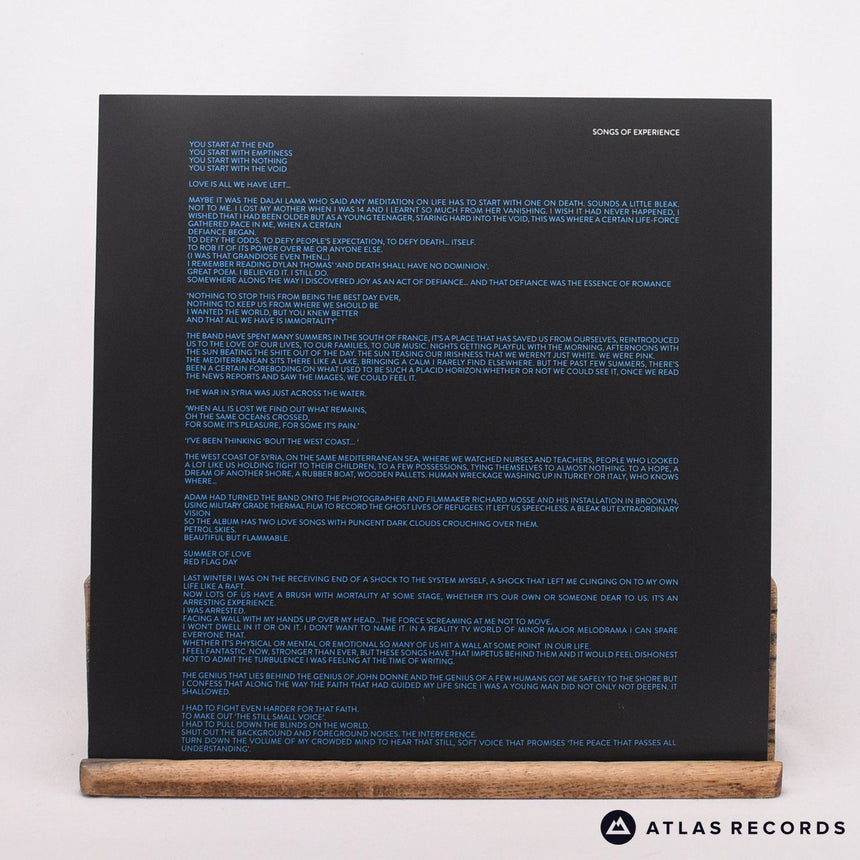 U2 - Songs Of Experience - 180G Booklet 2 x LP Vinyl Record - NM/NM