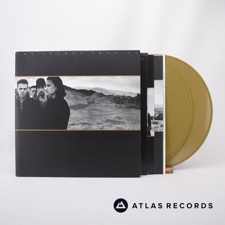 U2 The Joshua Tree 2 x LP Vinyl Record - Front Cover & Record
