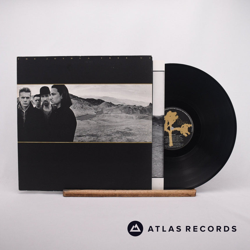 U2 The Joshua Tree LP Vinyl Record - Front Cover & Record
