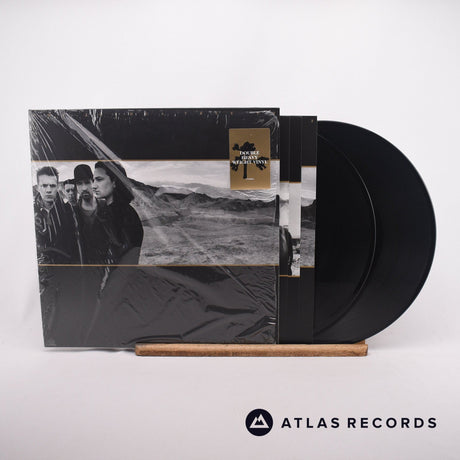 U2 The Joshua Tree 2 x LP Vinyl Record - Front Cover & Record