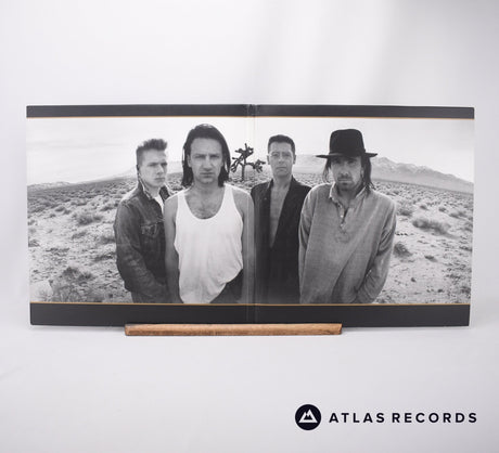 U2 - The Joshua Tree - 180G Booklet Gold Lyric Sheet Reissue 2 x LP Vinyl Record