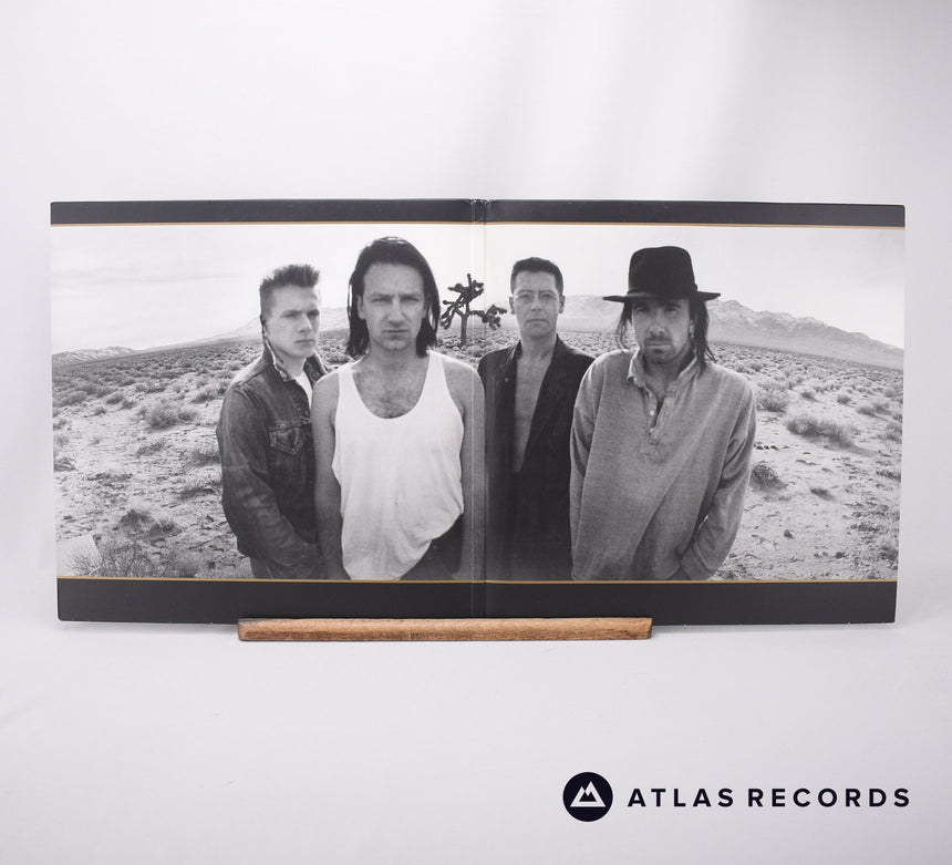 U2 - The Joshua Tree - 180G Booklet Gold Lyric Sheet Reissue 2 x LP Vinyl Record