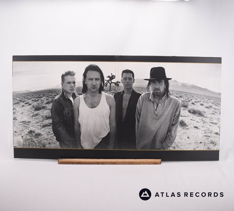 U2 - The Joshua Tree - Gatefold Lyric Sheet LP Vinyl Record - EX/EX