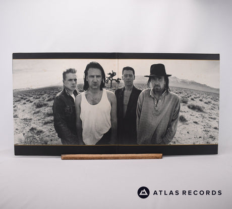 U2 - The Joshua Tree - Lyric Sheet Gatefold LP Vinyl Record - EX/EX