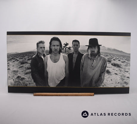 U2 - The Joshua Tree - Lyric Sheet Gatefold A-1 B-1 LP Vinyl Record - EX/EX