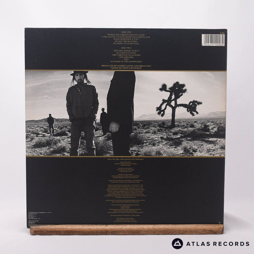 U2 - The Joshua Tree - Insert A//4 B//4 LP Vinyl Record - EX/EX