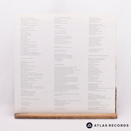 U2 - The Joshua Tree - Gatefold Lyric Sheet LP Vinyl Record - EX/EX