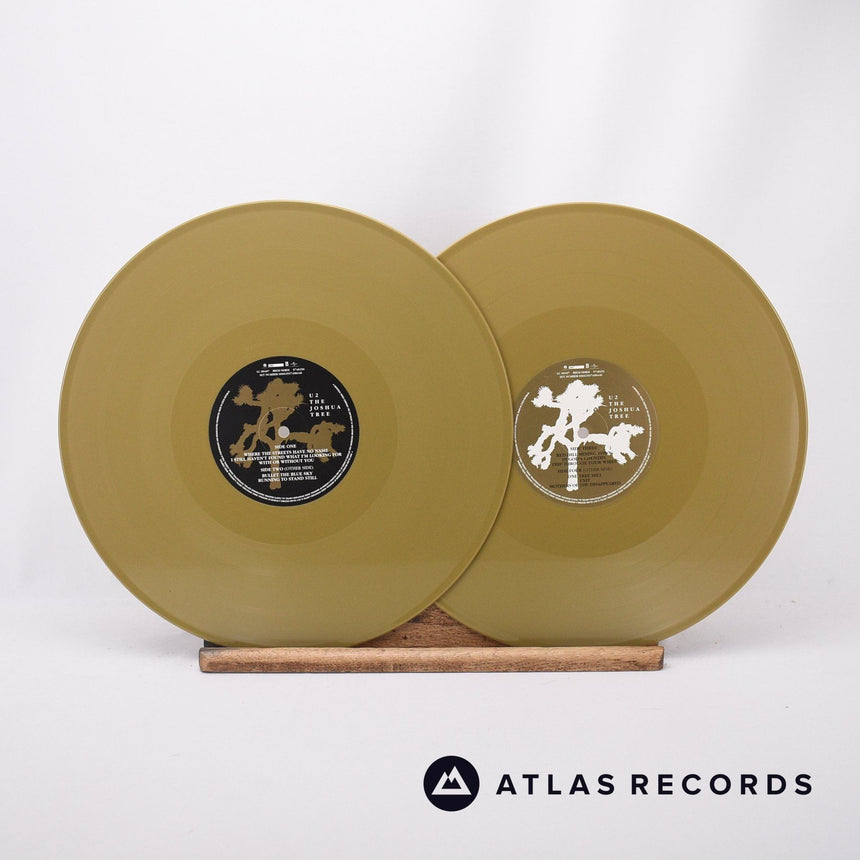 U2 - The Joshua Tree - 180G Booklet Gold Lyric Sheet Reissue 2 x LP Vinyl Record